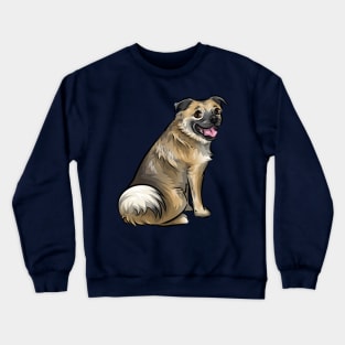 Jug | Pug Jack Russell Terrier Cross | Cute Dog Crewneck Sweatshirt